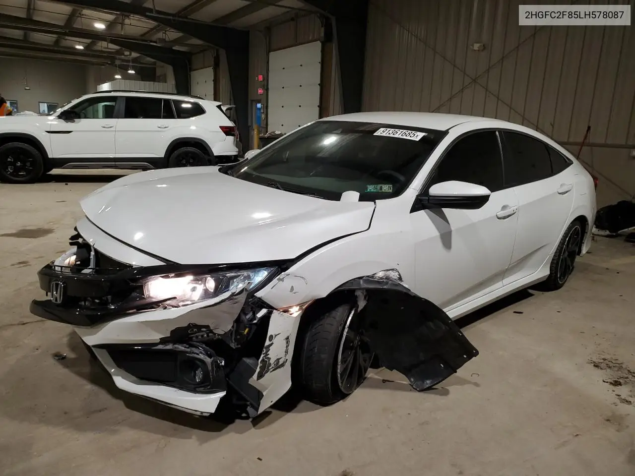 2HGFC2F85LH578087 2020 Honda Civic Sport