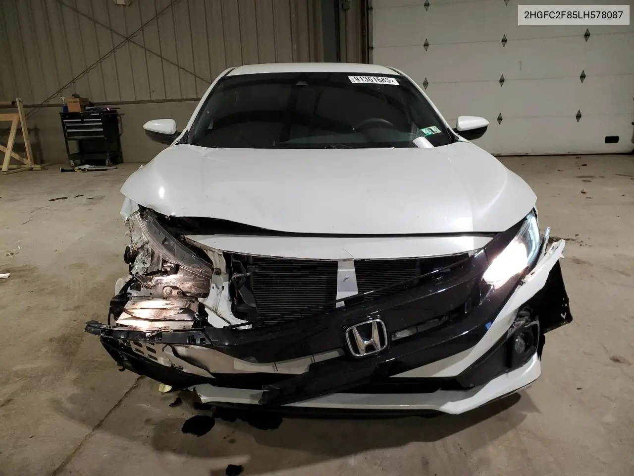 2HGFC2F85LH578087 2020 Honda Civic Sport