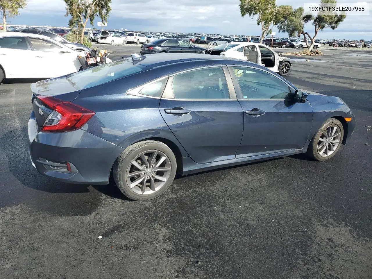 19XFC1F33LE207955 2020 Honda Civic Ex