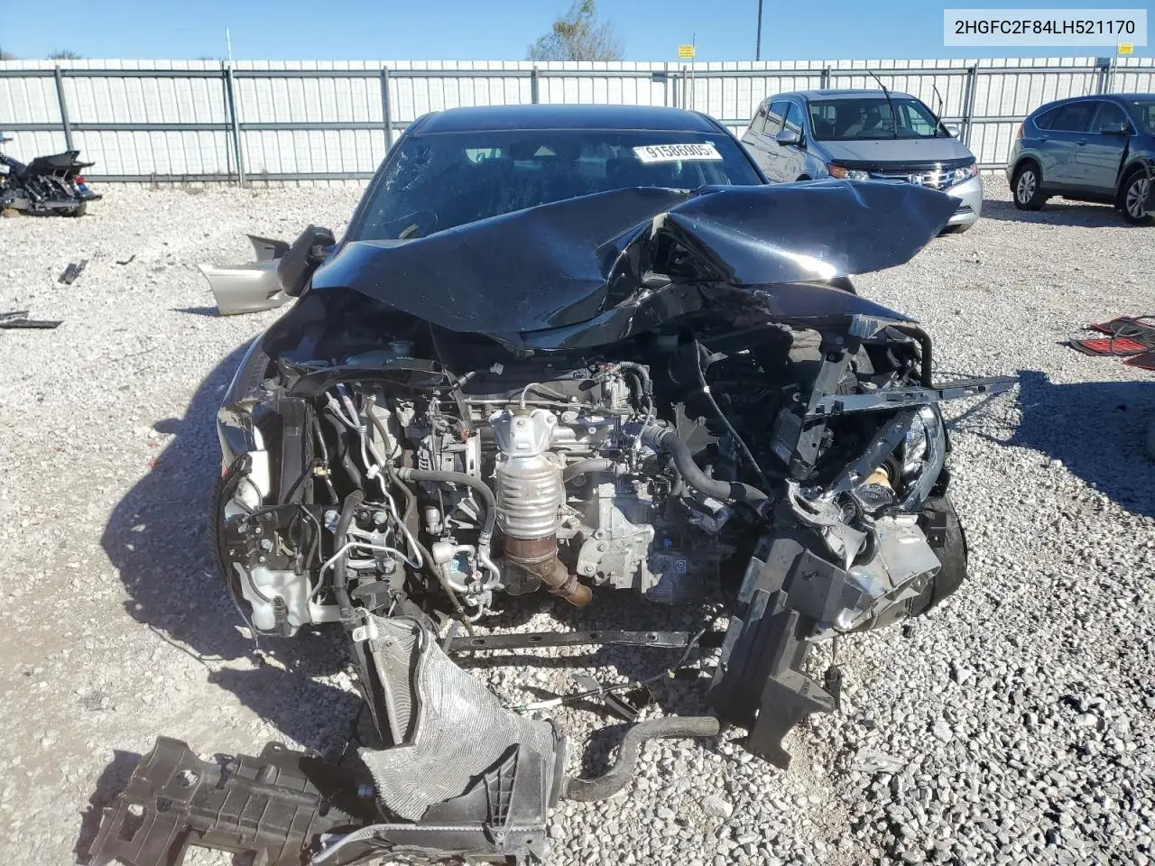 2HGFC2F84LH521170 2020 Honda Civic Sport