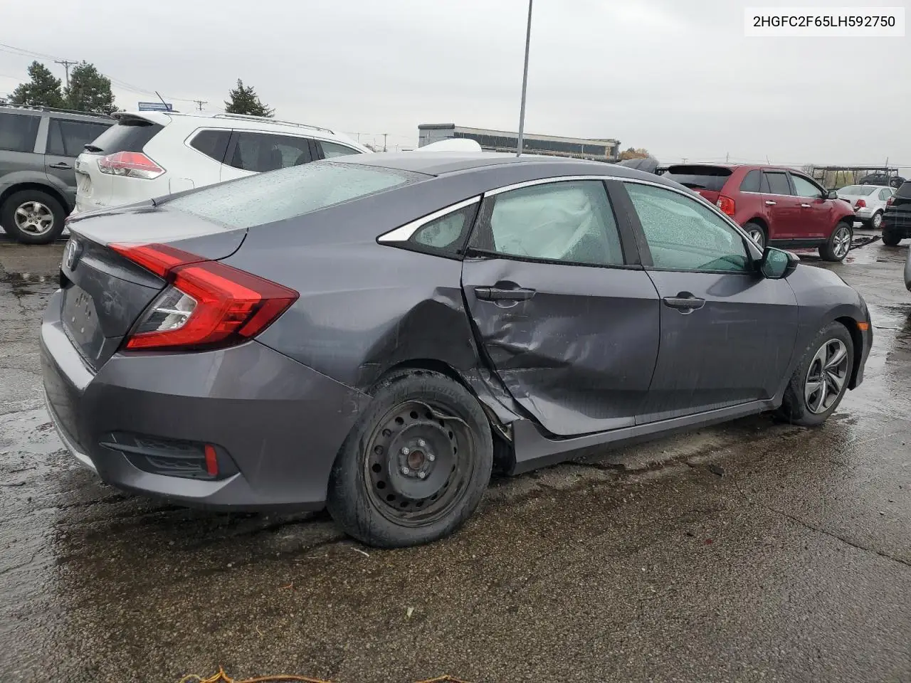 2HGFC2F65LH592750 2020 Honda Civic Lx