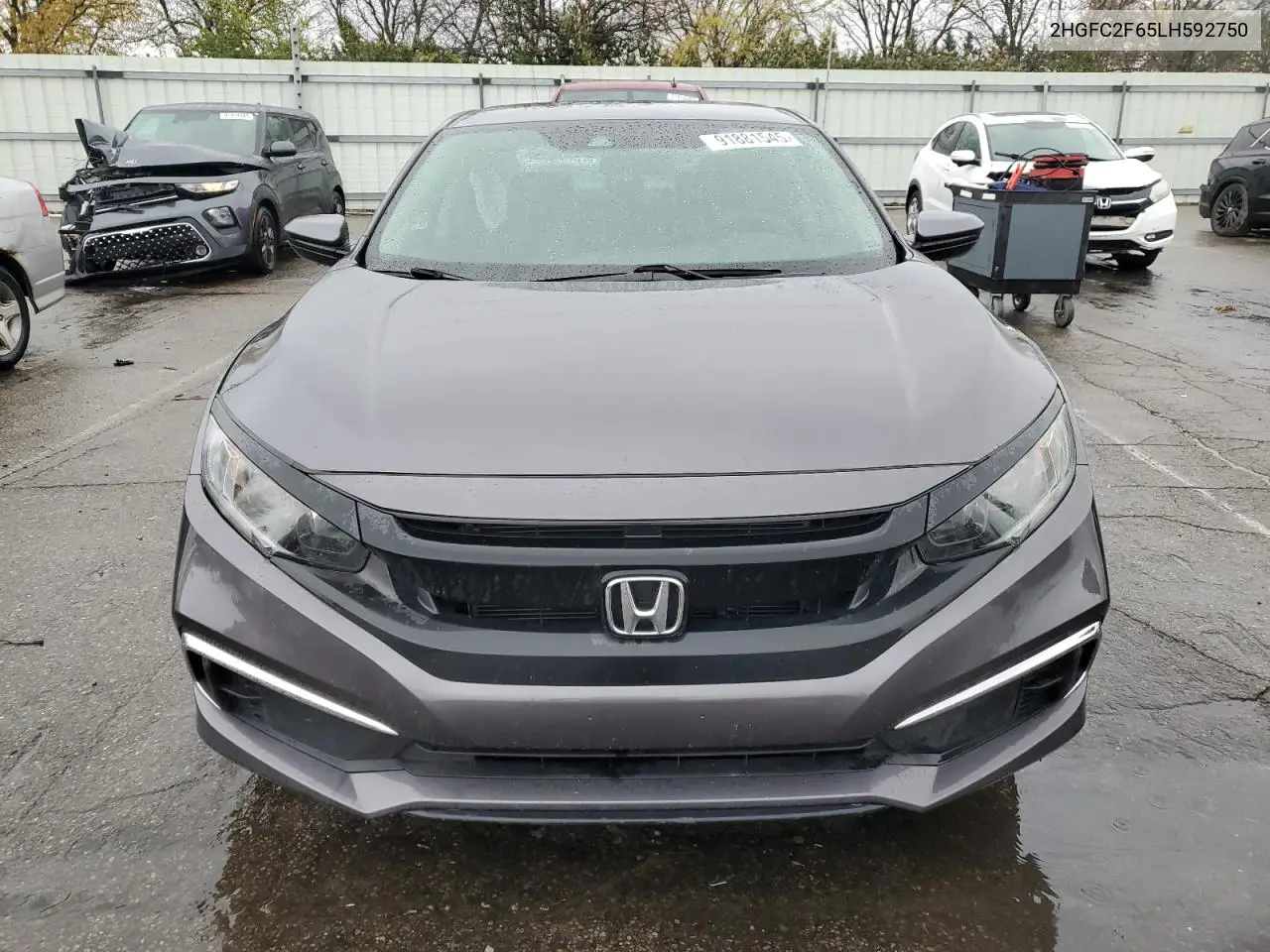 2HGFC2F65LH592750 2020 Honda Civic Lx