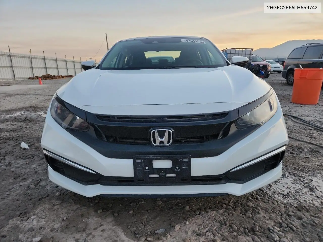 2HGFC2F66LH559742 2020 Honda Civic Lx