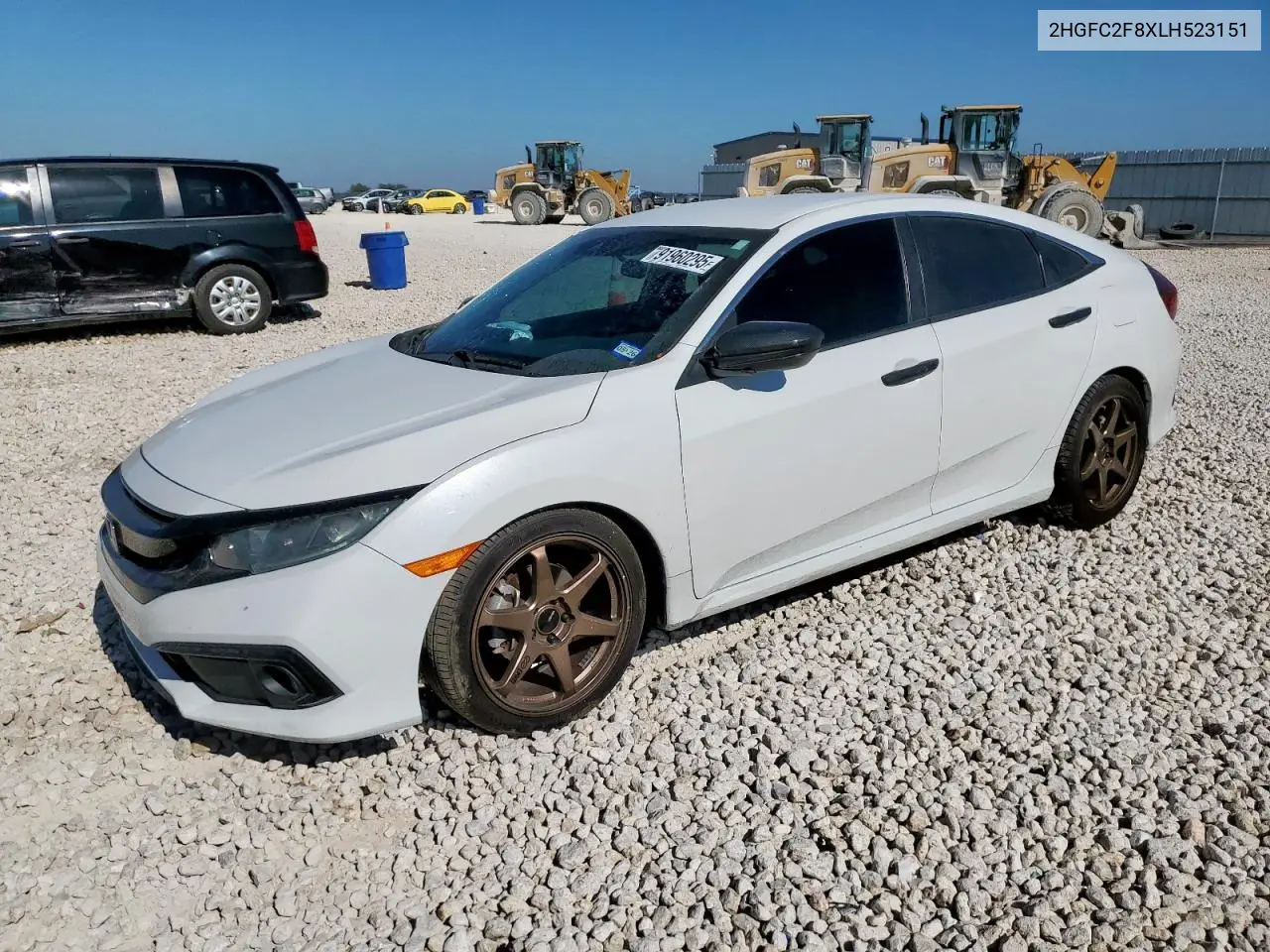 2HGFC2F8XLH523151 2020 Honda Civic Sport