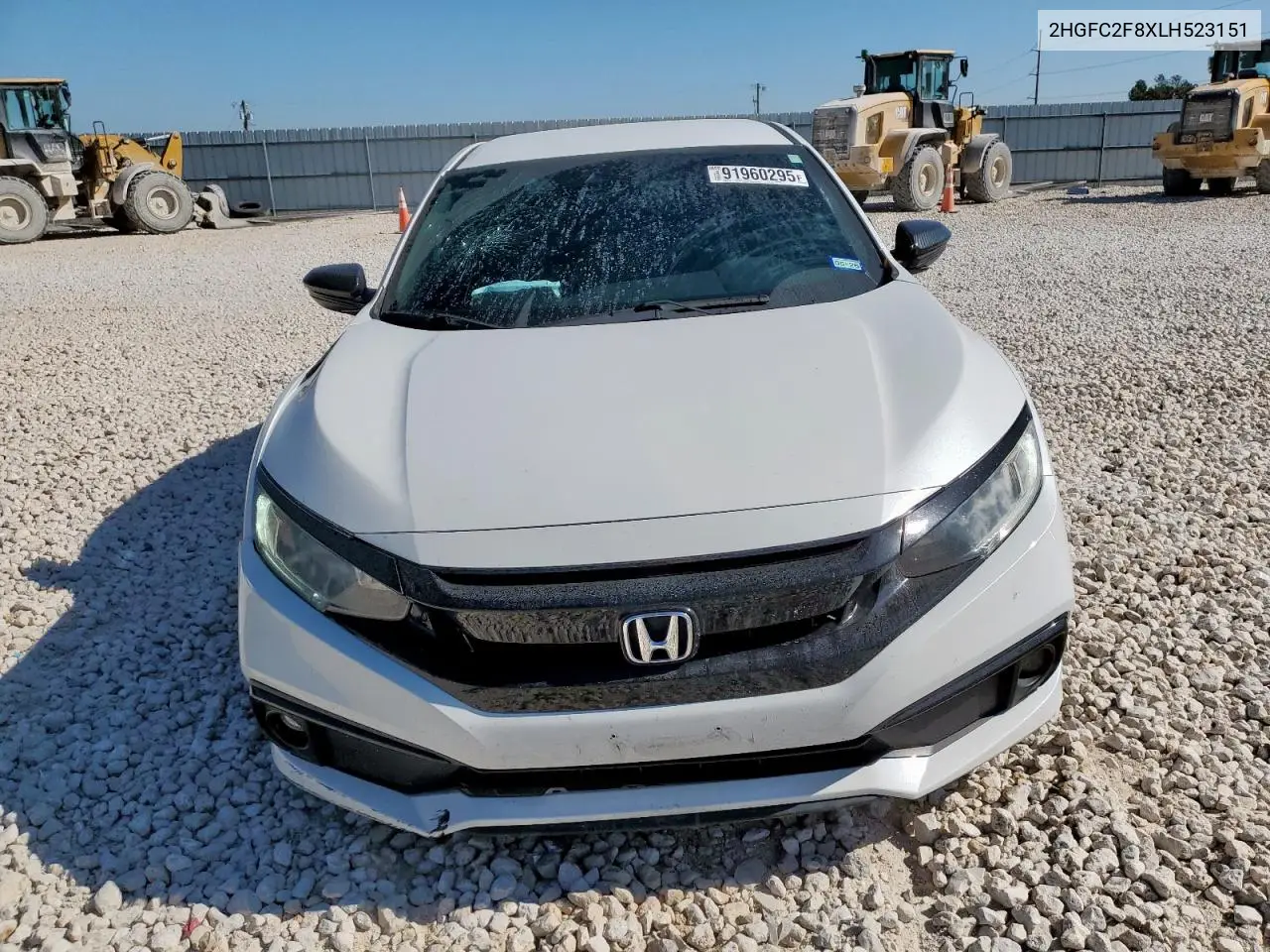 2HGFC2F8XLH523151 2020 Honda Civic Sport