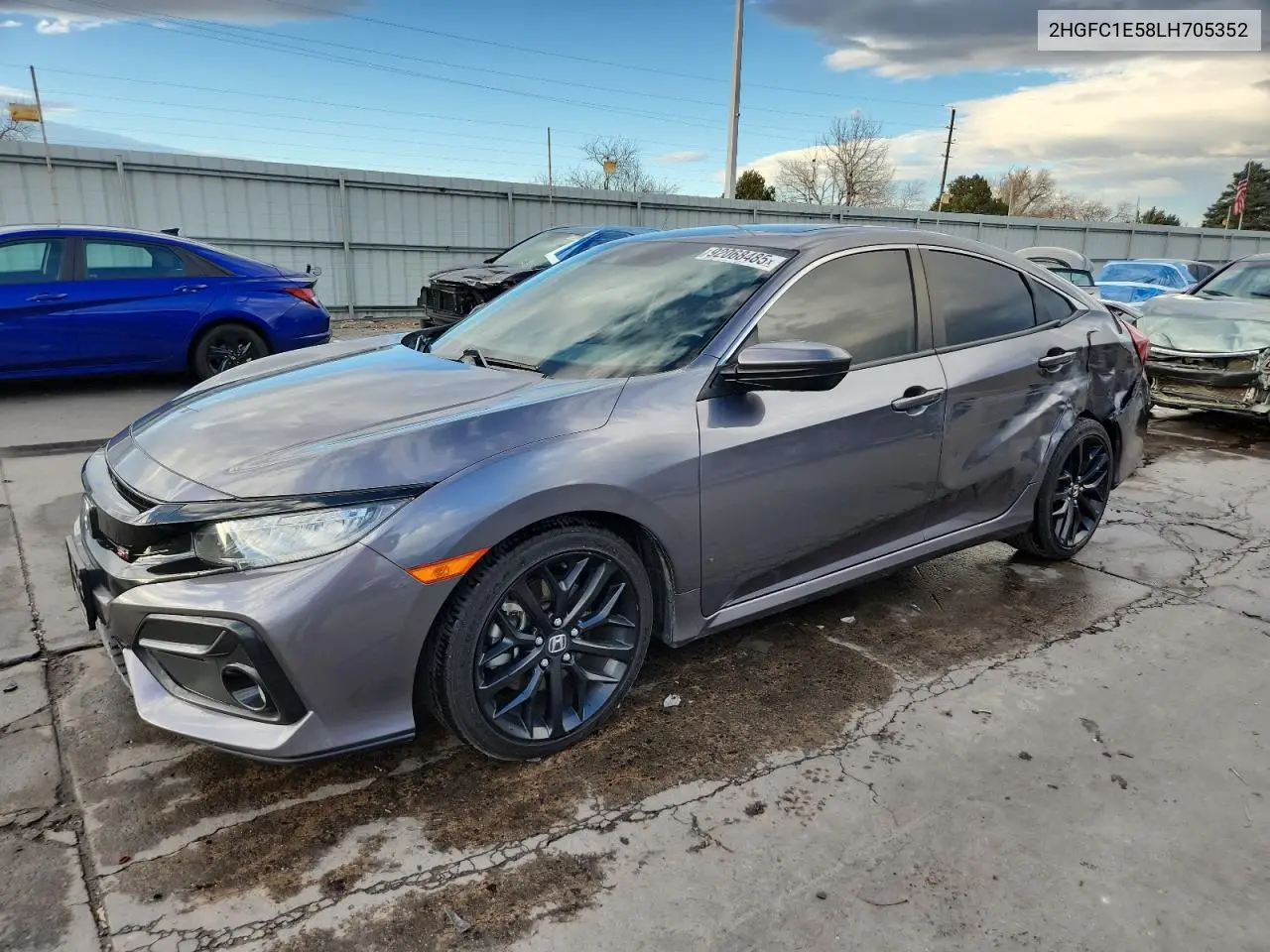 2HGFC1E58LH705352 2020 Honda Civic Si