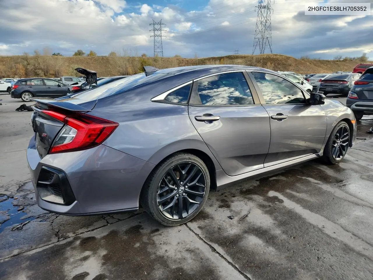 2HGFC1E58LH705352 2020 Honda Civic Si