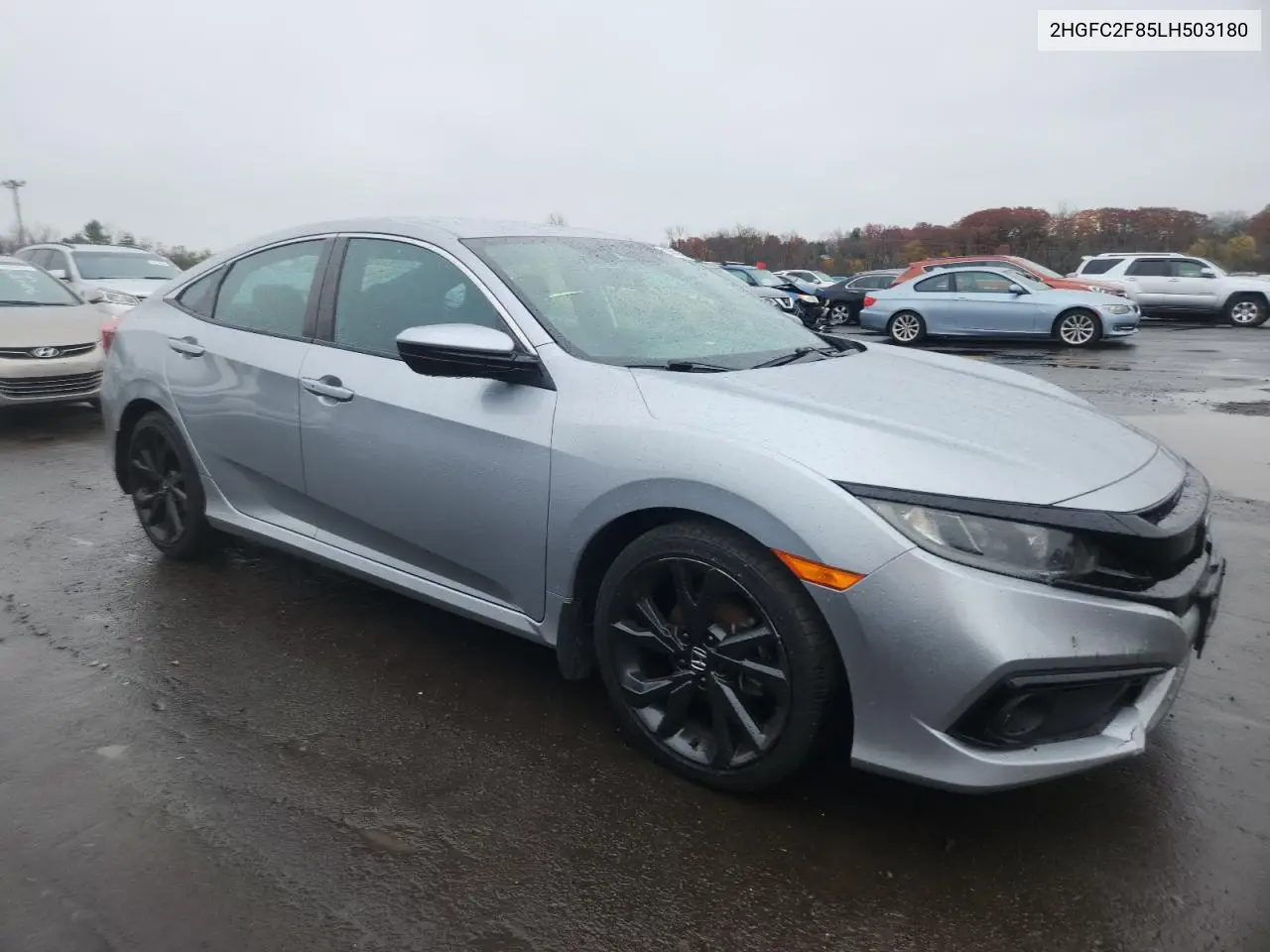 2HGFC2F85LH503180 2020 Honda Civic Sport