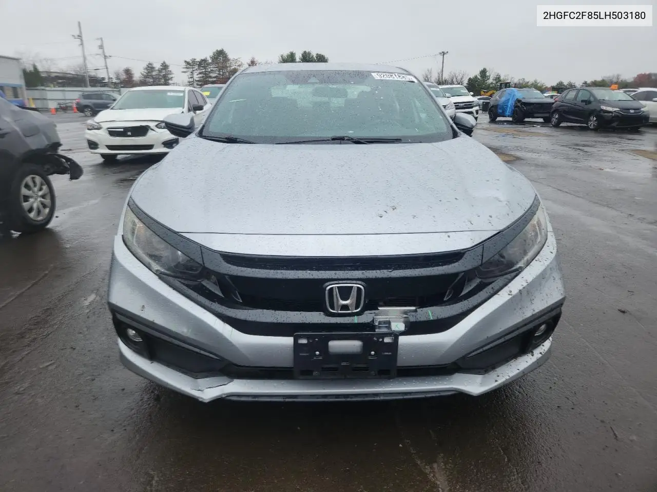 2HGFC2F85LH503180 2020 Honda Civic Sport