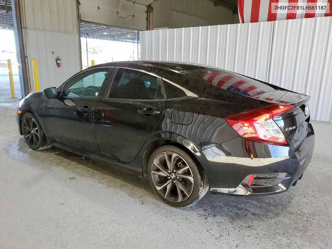 2HGFC2F81LH561187 2020 Honda Civic Sport