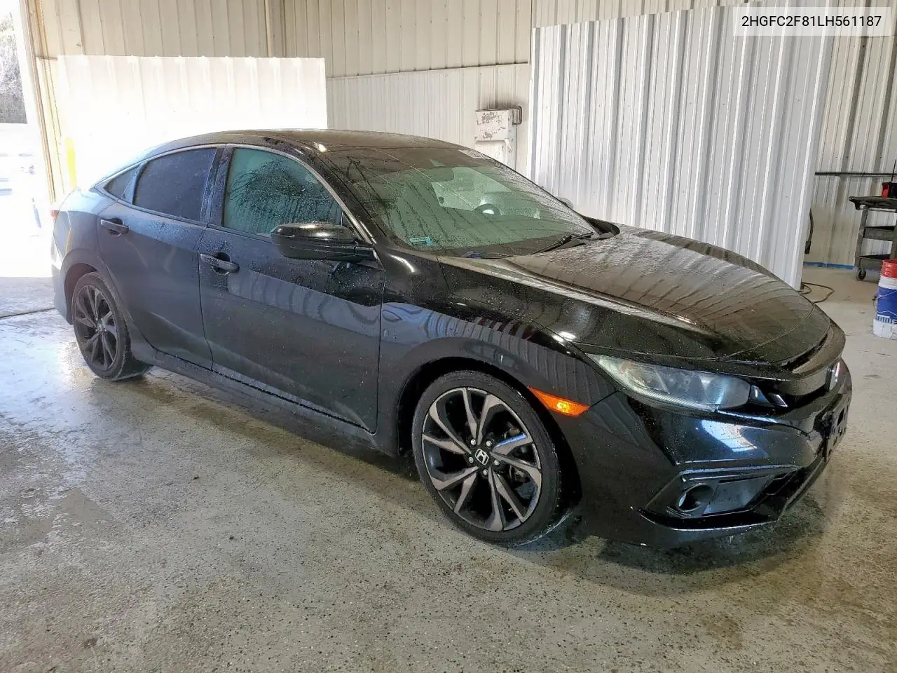 2HGFC2F81LH561187 2020 Honda Civic Sport