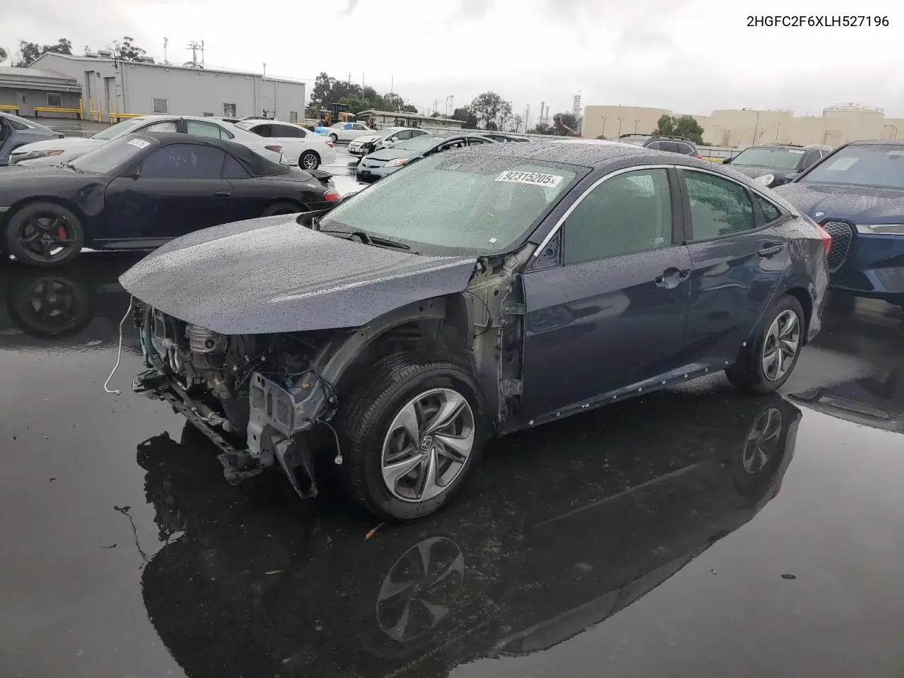 2HGFC2F6XLH527196 2020 Honda Civic Lx