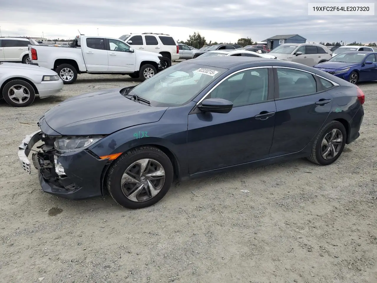 19XFC2F64LE207320 2020 Honda Civic Lx