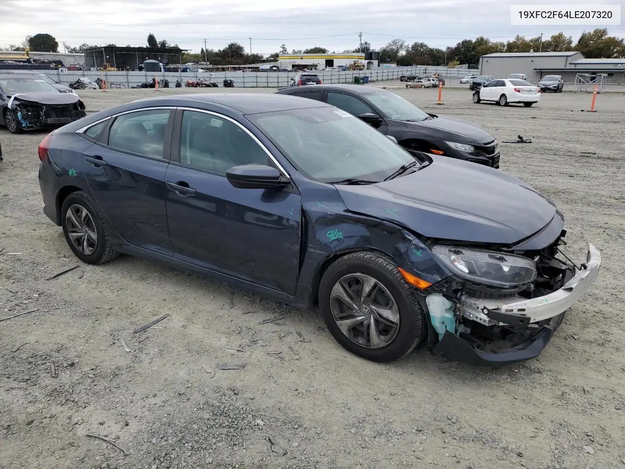 19XFC2F64LE207320 2020 Honda Civic Lx