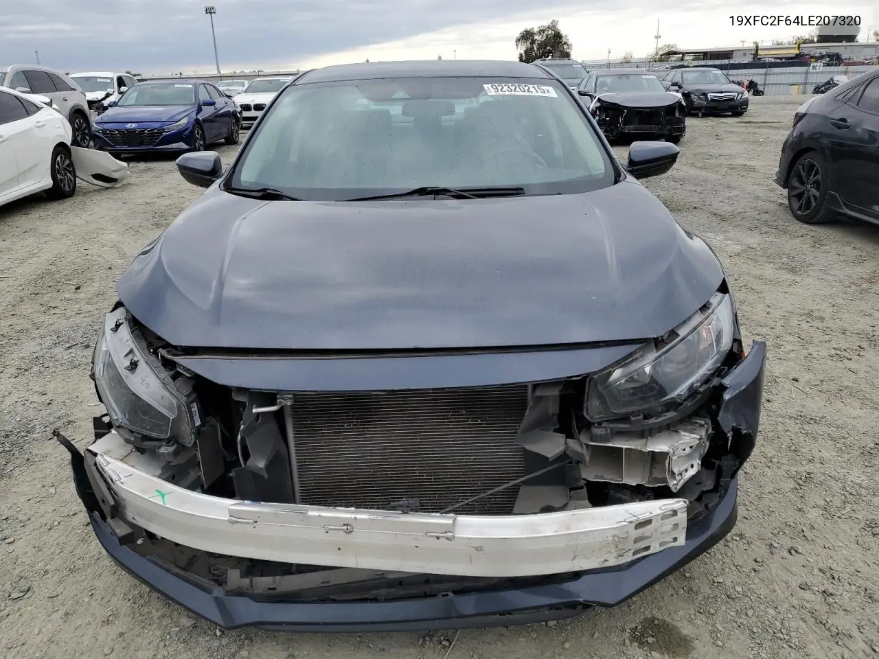 19XFC2F64LE207320 2020 Honda Civic Lx