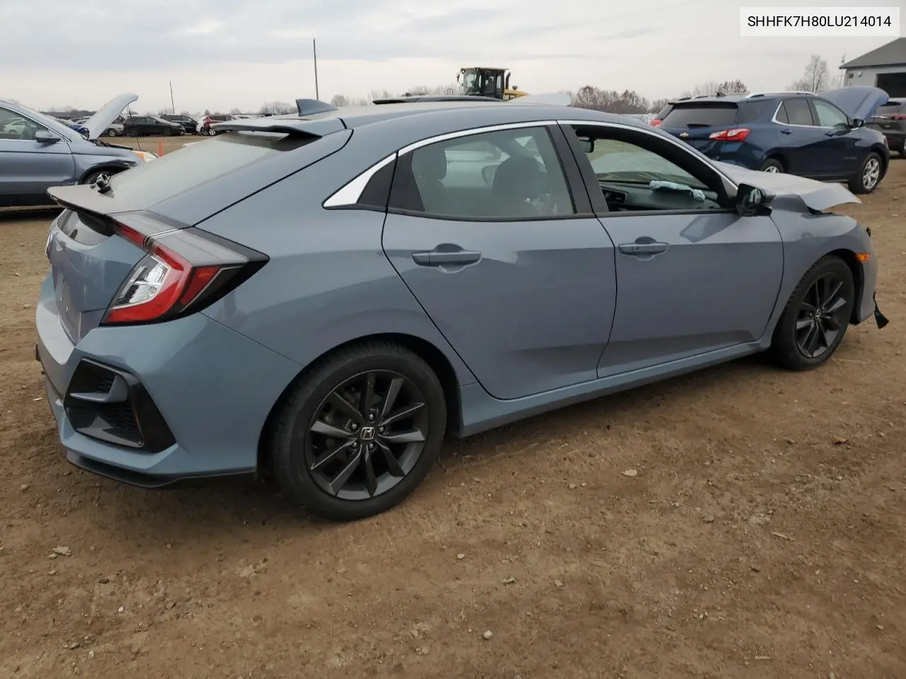 SHHFK7H80LU214014 2020 Honda Civic Exl