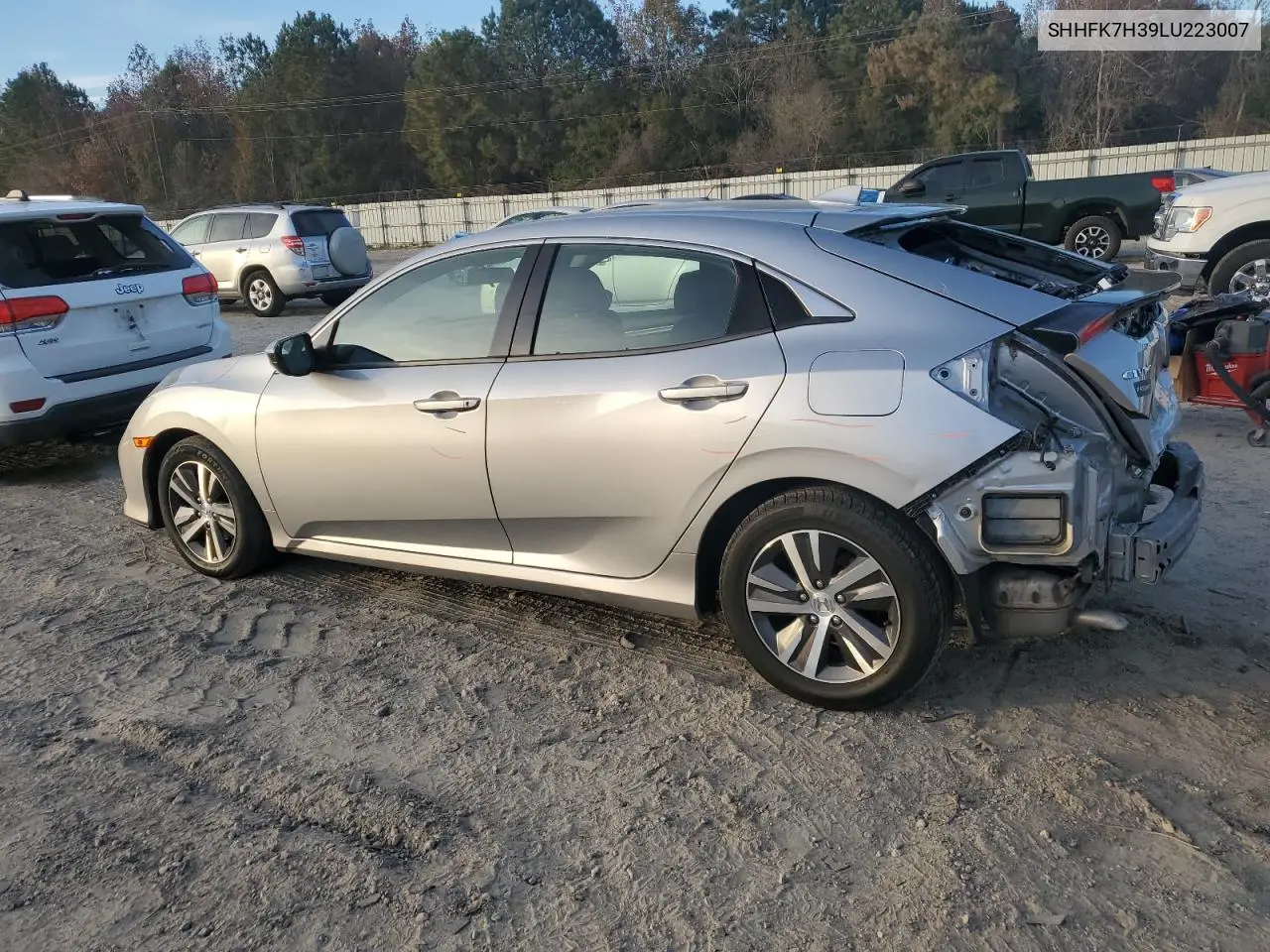 SHHFK7H39LU223007 2020 Honda Civic Lx