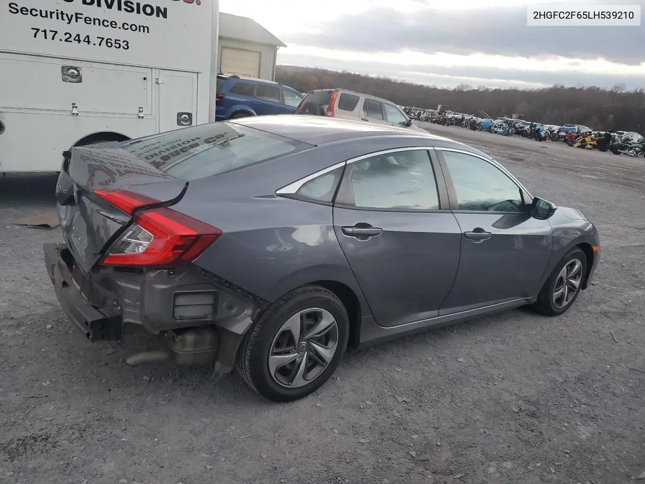 2HGFC2F65LH539210 2020 Honda Civic Lx