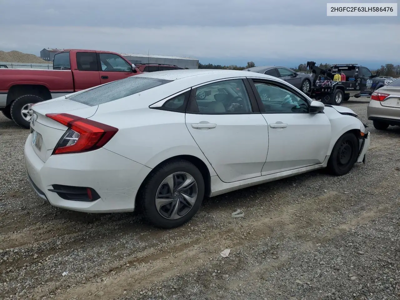 2HGFC2F63LH586476 2020 Honda Civic Lx