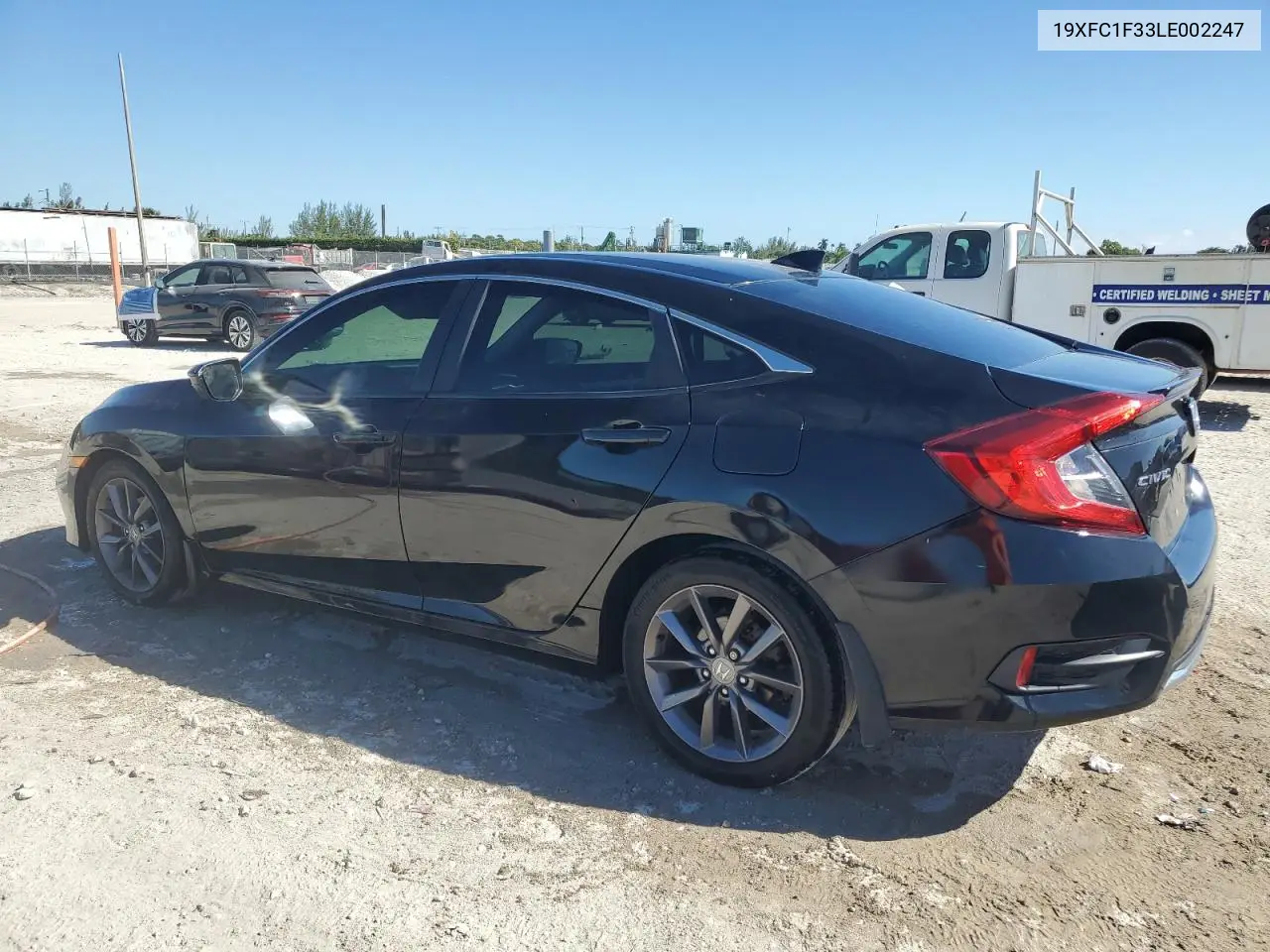 19XFC1F33LE002247 2020 Honda Civic Ex
