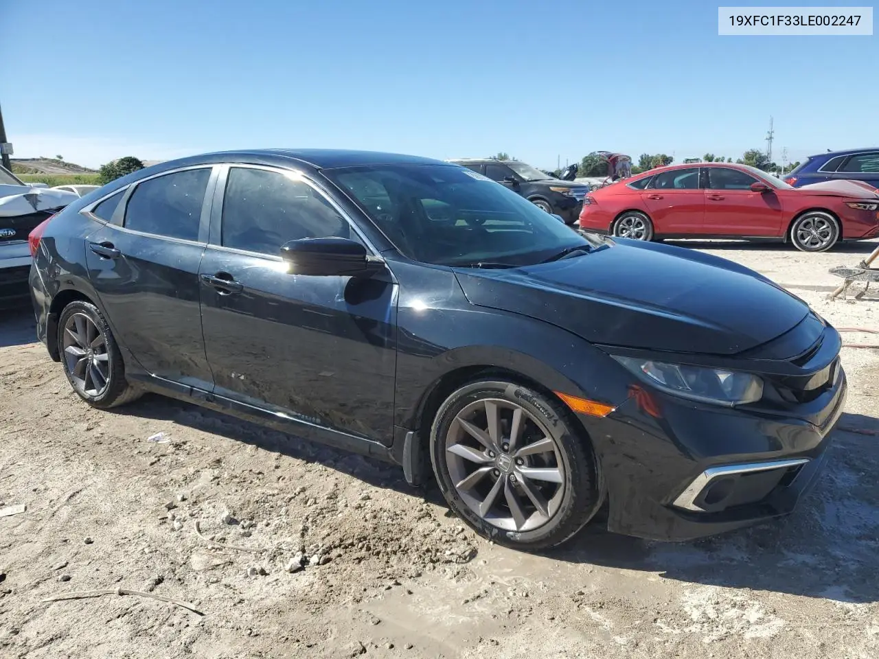 19XFC1F33LE002247 2020 Honda Civic Ex