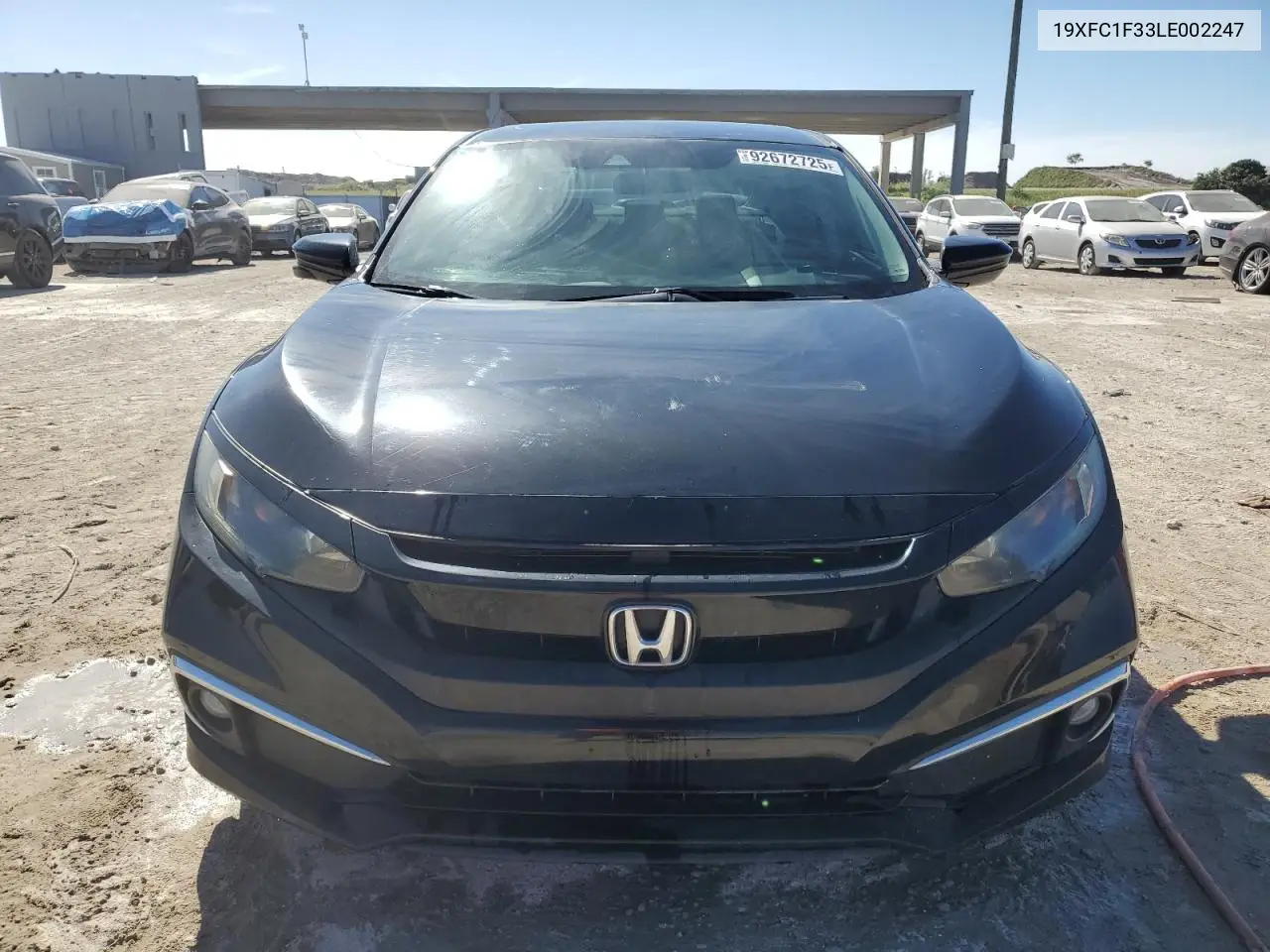 19XFC1F33LE002247 2020 Honda Civic Ex
