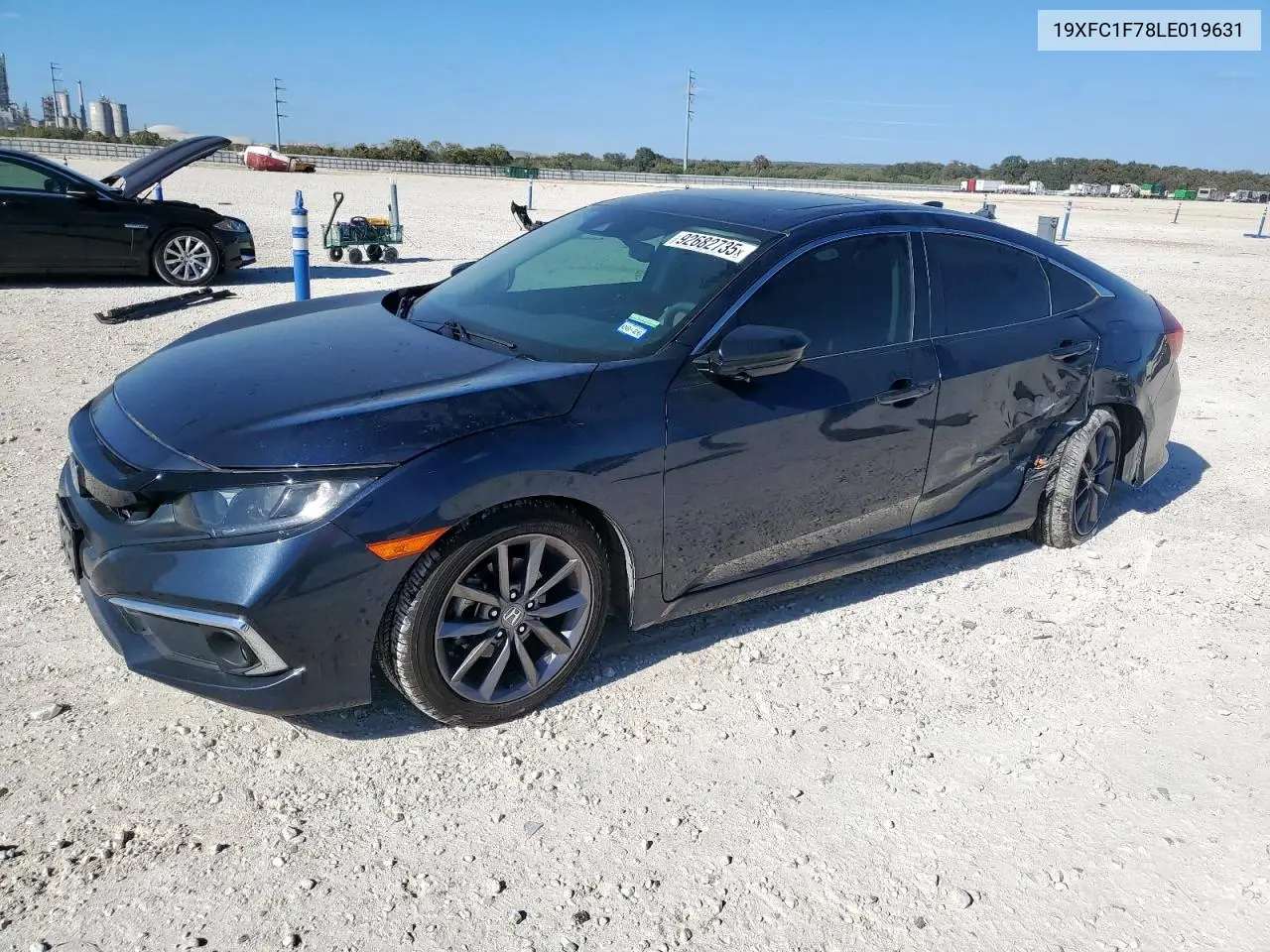 19XFC1F78LE019631 2020 Honda Civic Exl