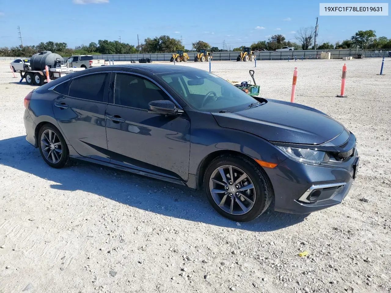19XFC1F78LE019631 2020 Honda Civic Exl