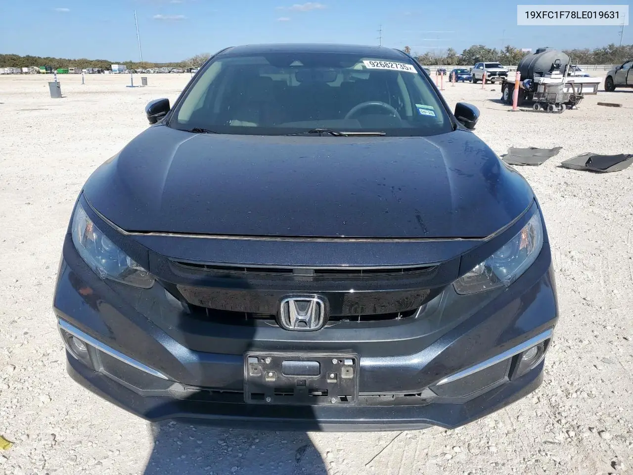 19XFC1F78LE019631 2020 Honda Civic Exl