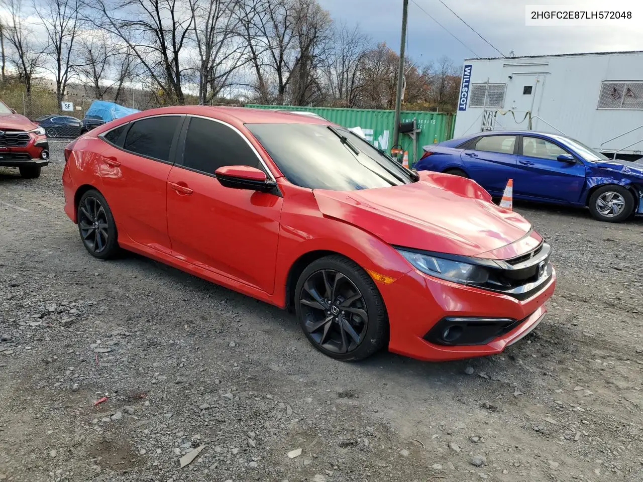 2HGFC2E87LH572048 2020 Honda Civic Sport