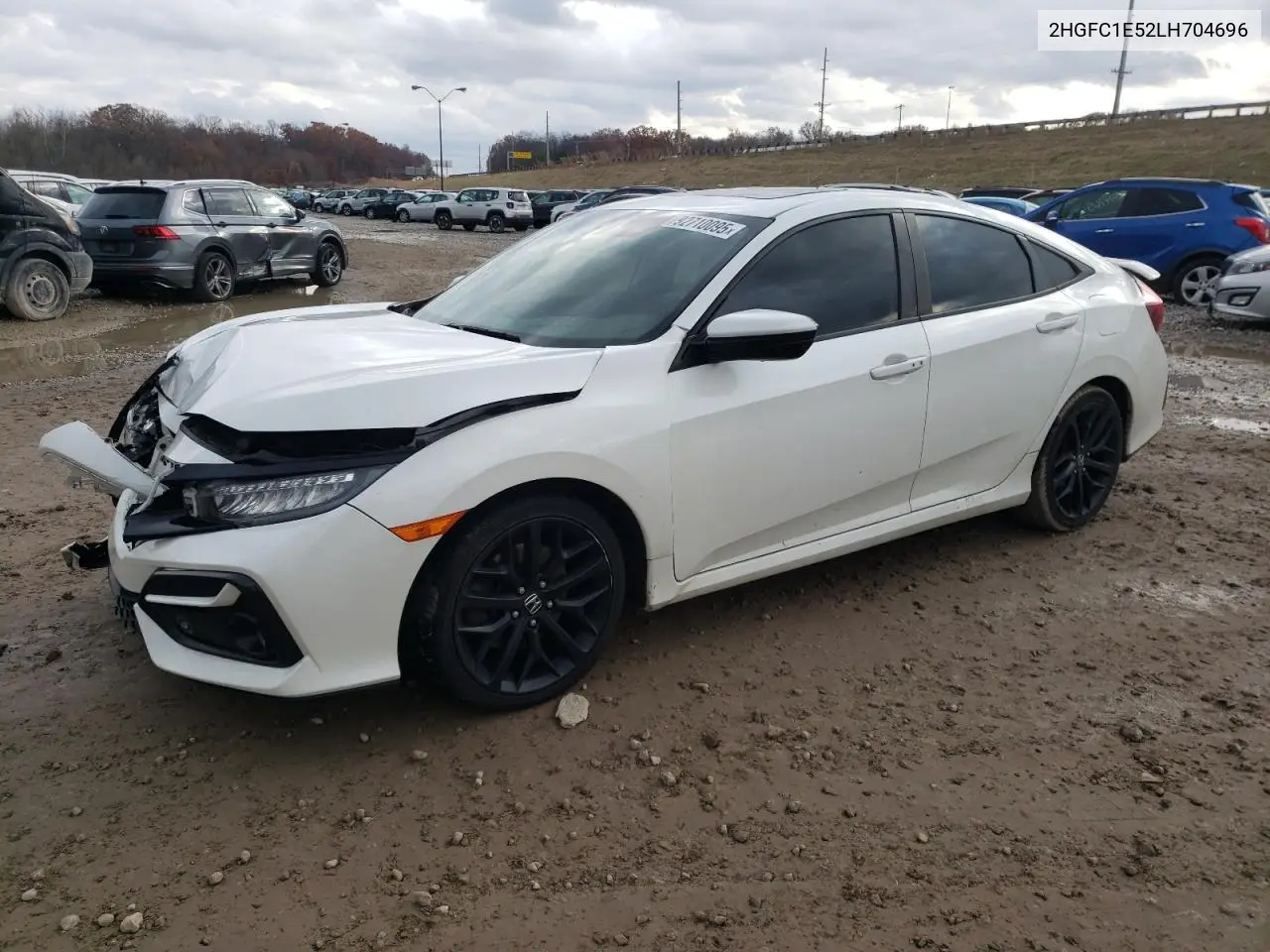 2HGFC1E52LH704696 2020 Honda Civic Si
