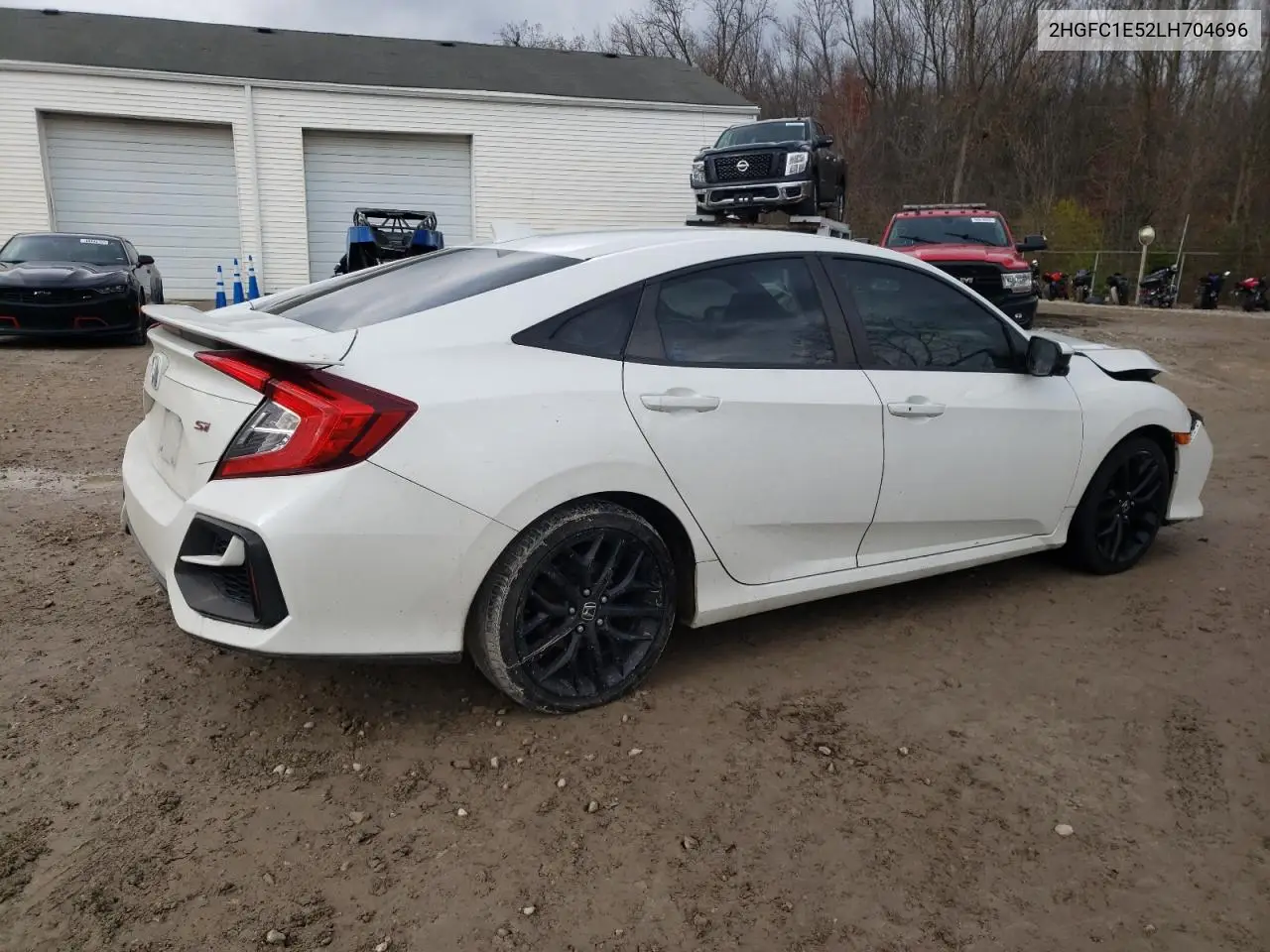 2HGFC1E52LH704696 2020 Honda Civic Si
