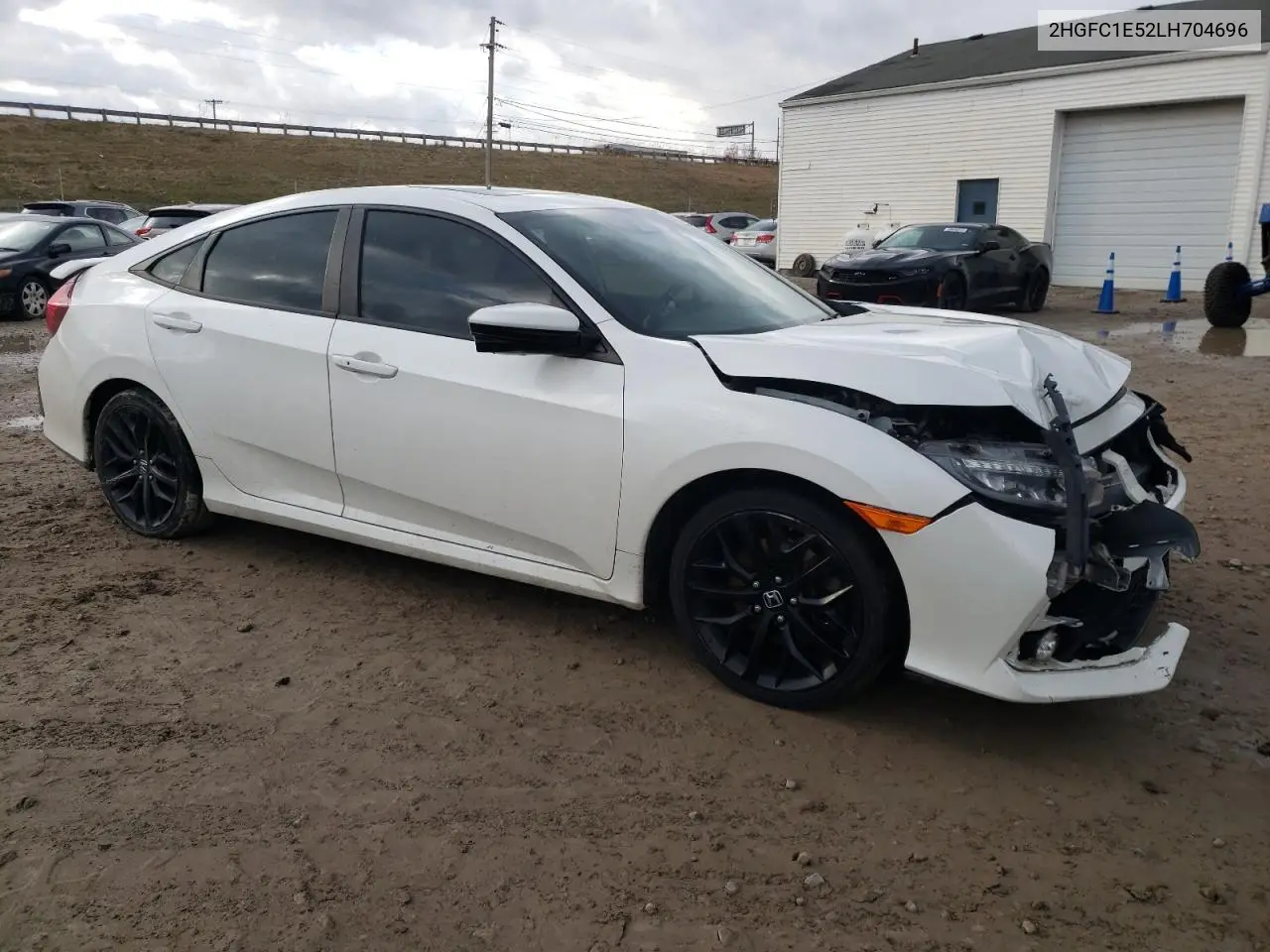 2HGFC1E52LH704696 2020 Honda Civic Si
