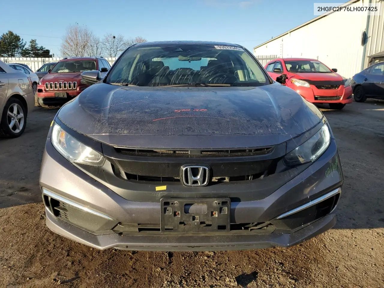 2HGFC2F76LH007425 2020 Honda Civic Ex
