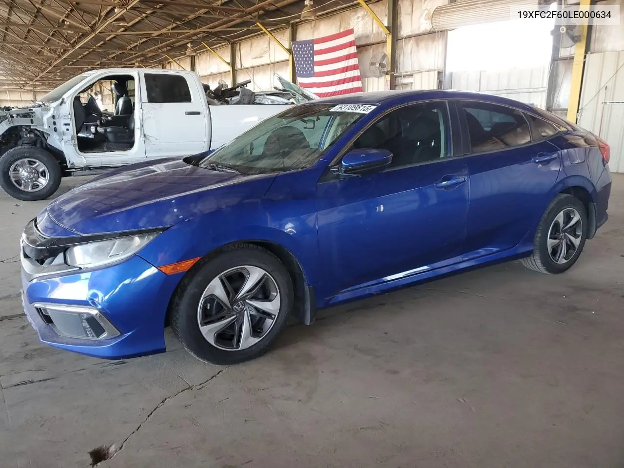 19XFC2F60LE000634 2020 Honda Civic Lx