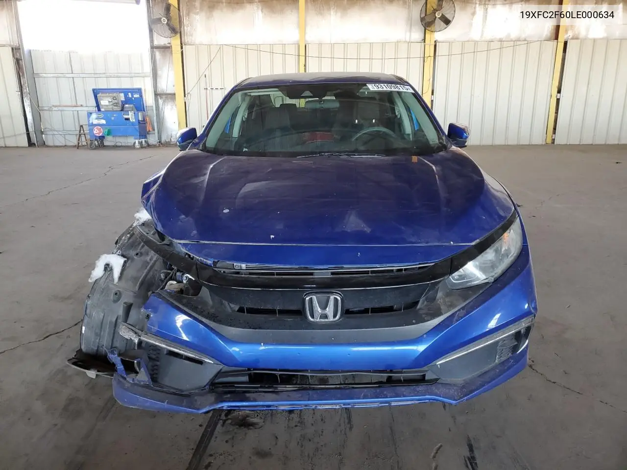 19XFC2F60LE000634 2020 Honda Civic Lx
