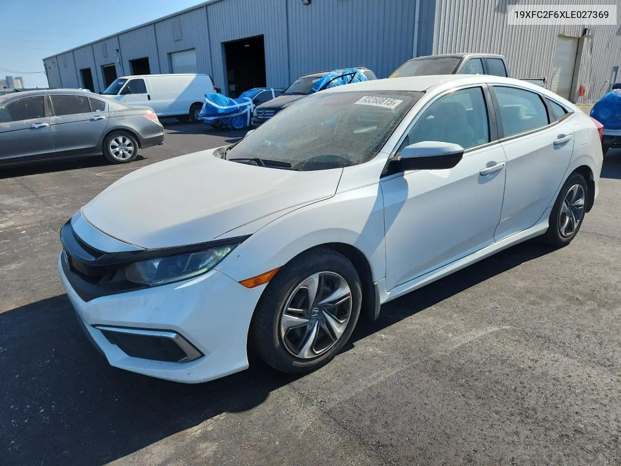 19XFC2F6XLE027369 2020 Honda Civic Lx