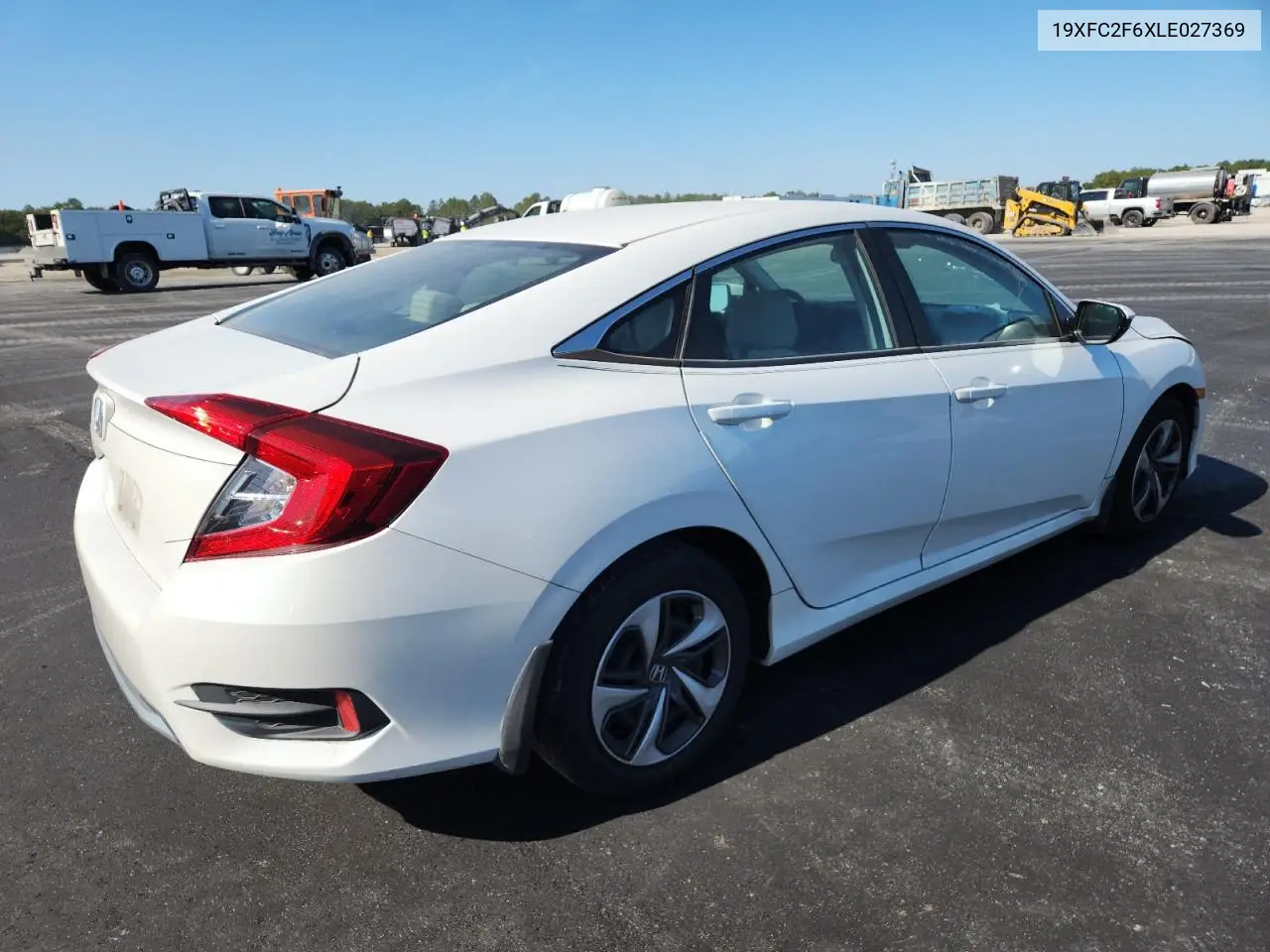 19XFC2F6XLE027369 2020 Honda Civic Lx