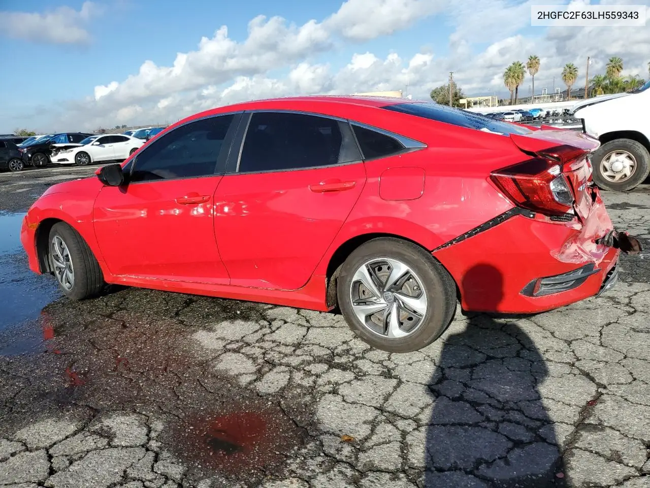 2HGFC2F63LH559343 2020 Honda Civic Lx
