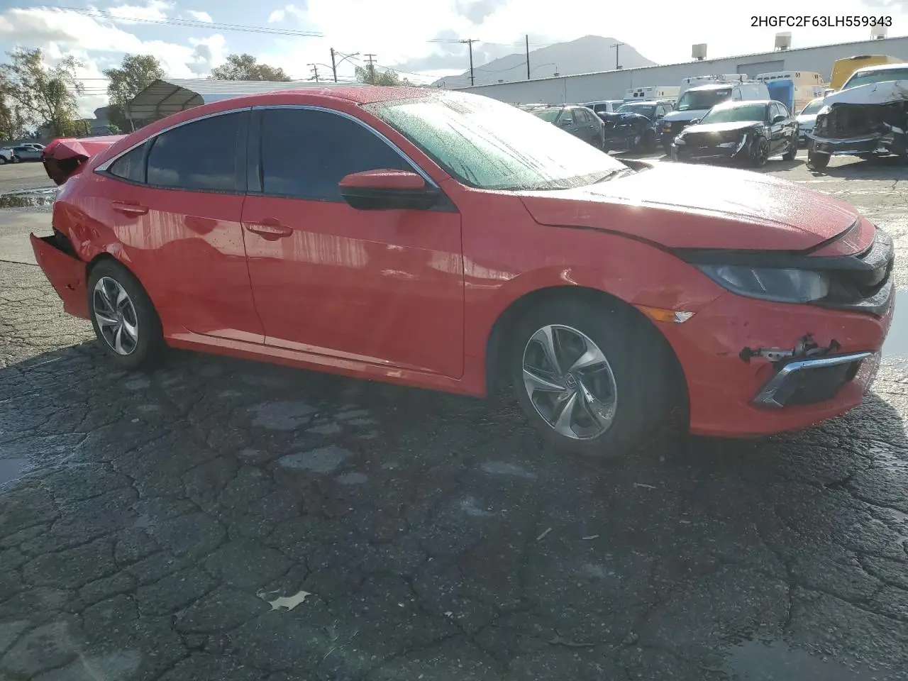 2HGFC2F63LH559343 2020 Honda Civic Lx
