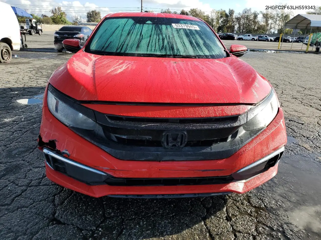 2HGFC2F63LH559343 2020 Honda Civic Lx