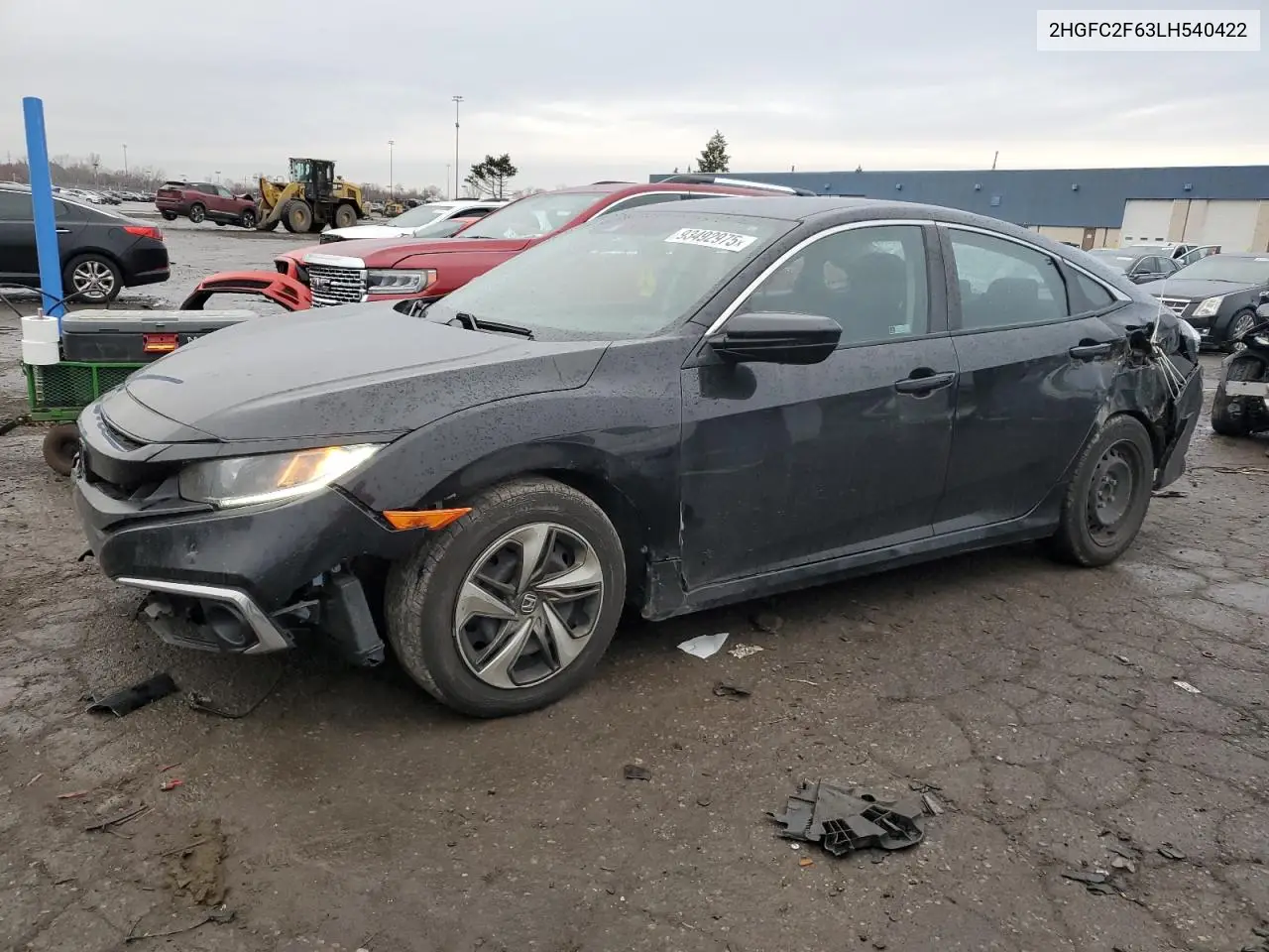 2HGFC2F63LH540422 2020 Honda Civic Lx