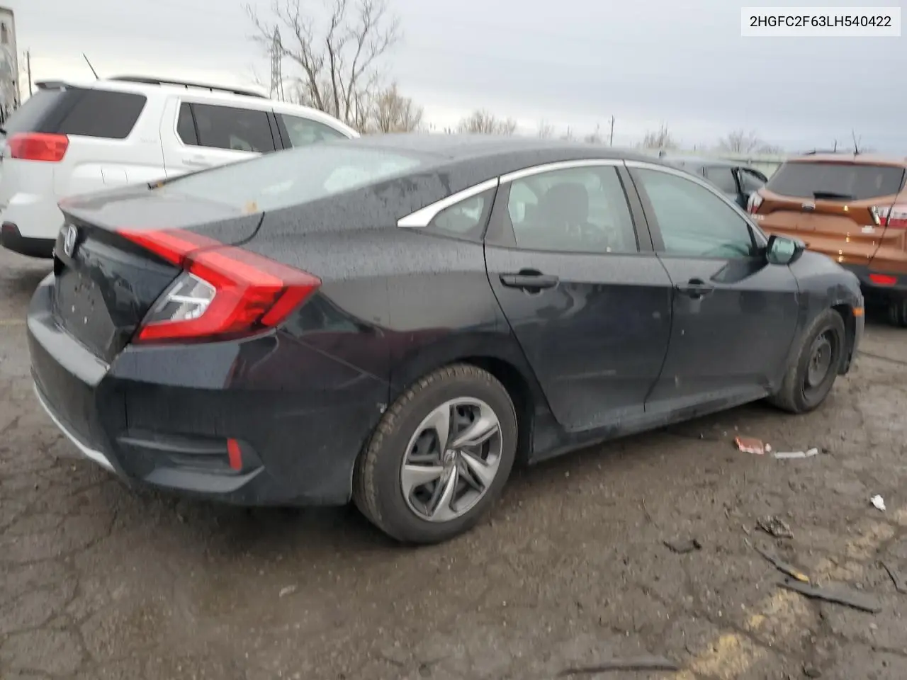 2HGFC2F63LH540422 2020 Honda Civic Lx