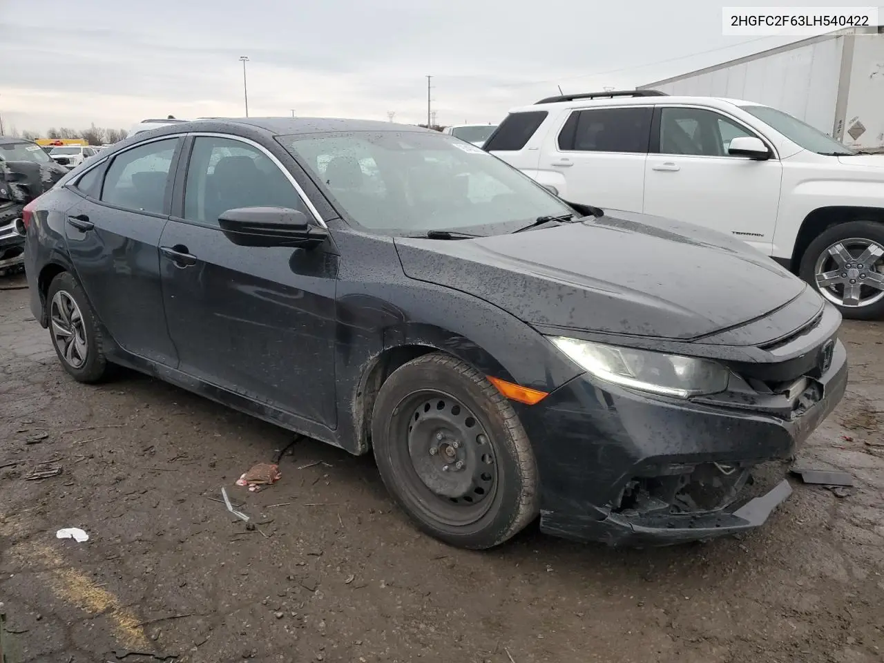 2HGFC2F63LH540422 2020 Honda Civic Lx