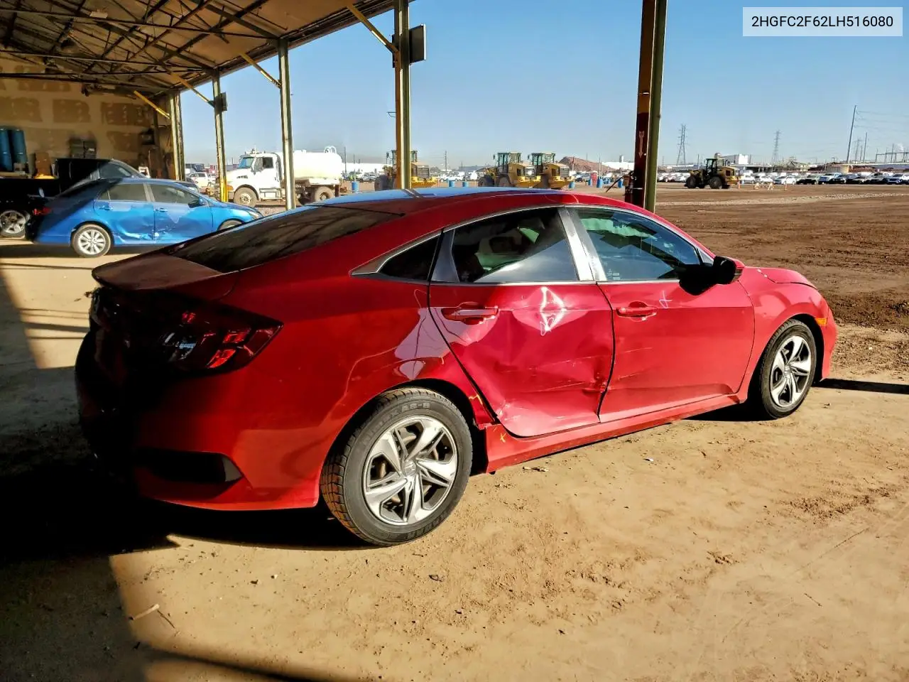 2HGFC2F62LH516080 2020 Honda Civic Lx
