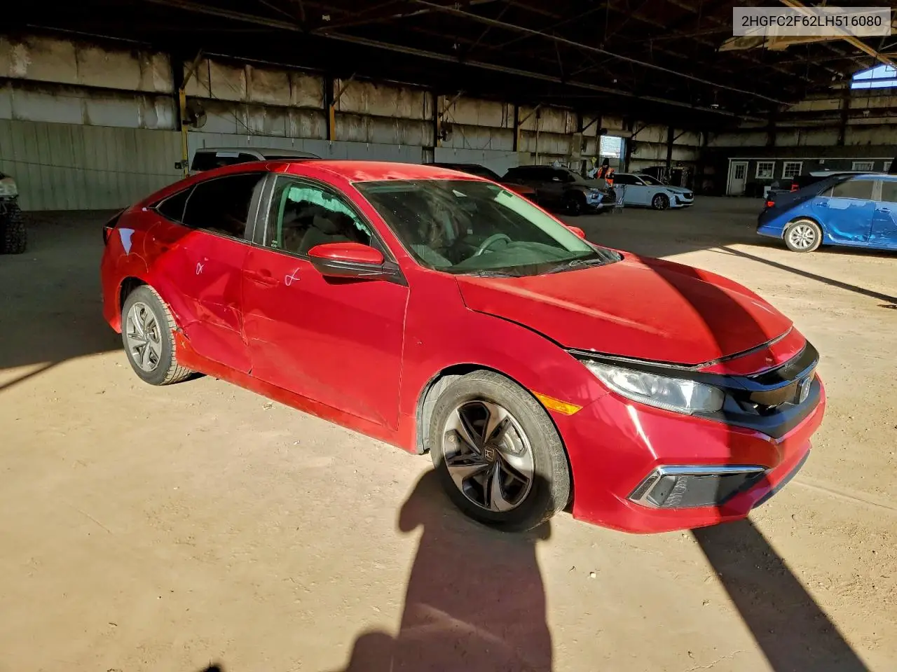 2HGFC2F62LH516080 2020 Honda Civic Lx