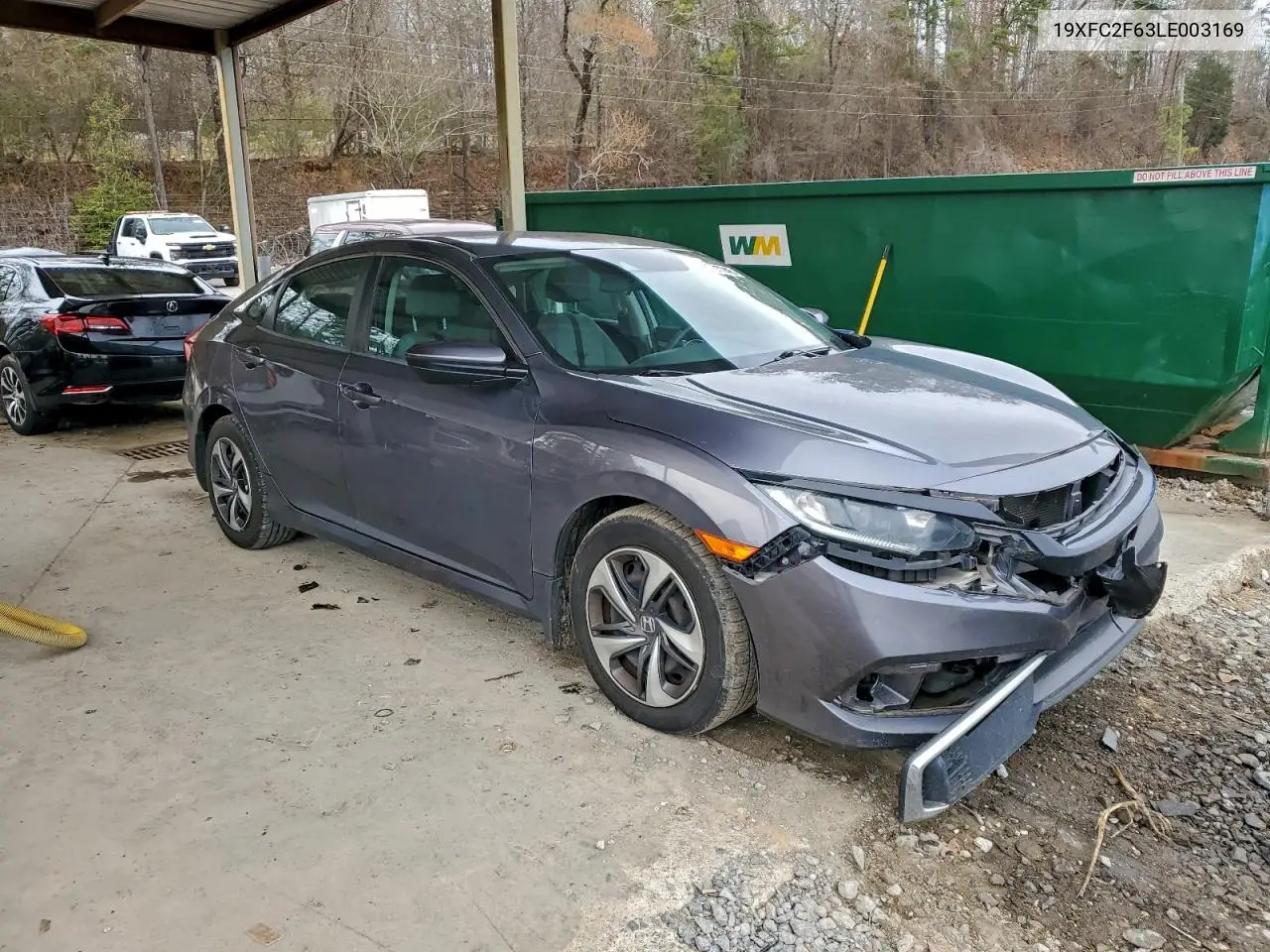 19XFC2F63LE003169 2020 Honda Civic Lx