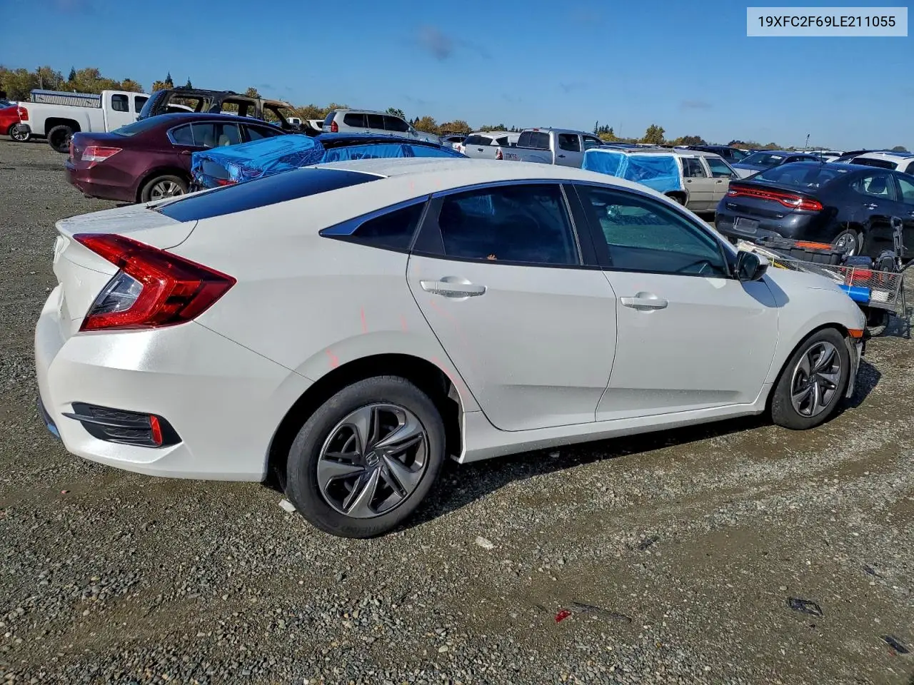 19XFC2F69LE211055 2020 Honda Civic Lx