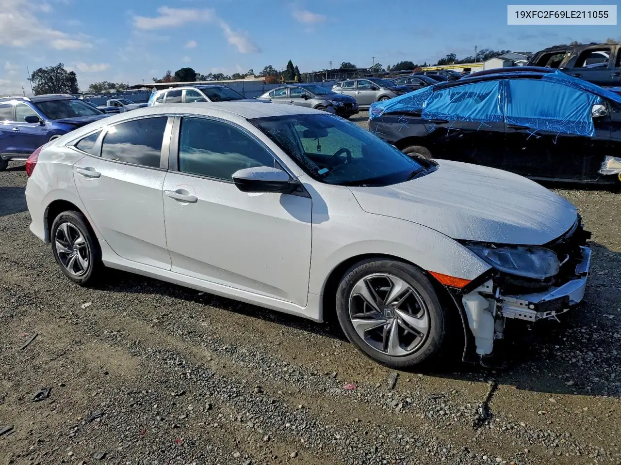 19XFC2F69LE211055 2020 Honda Civic Lx