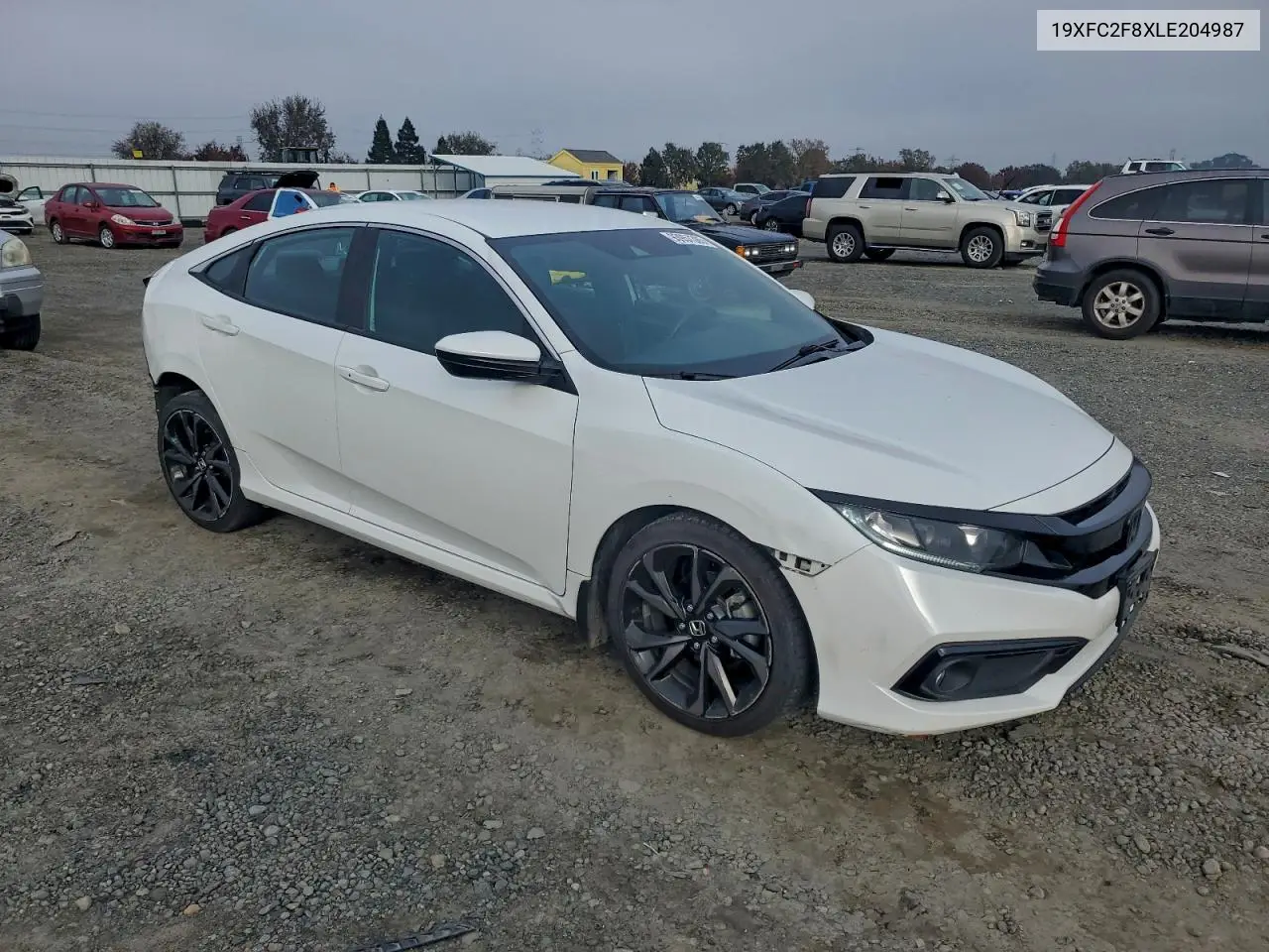 19XFC2F8XLE204987 2020 Honda Civic Sport